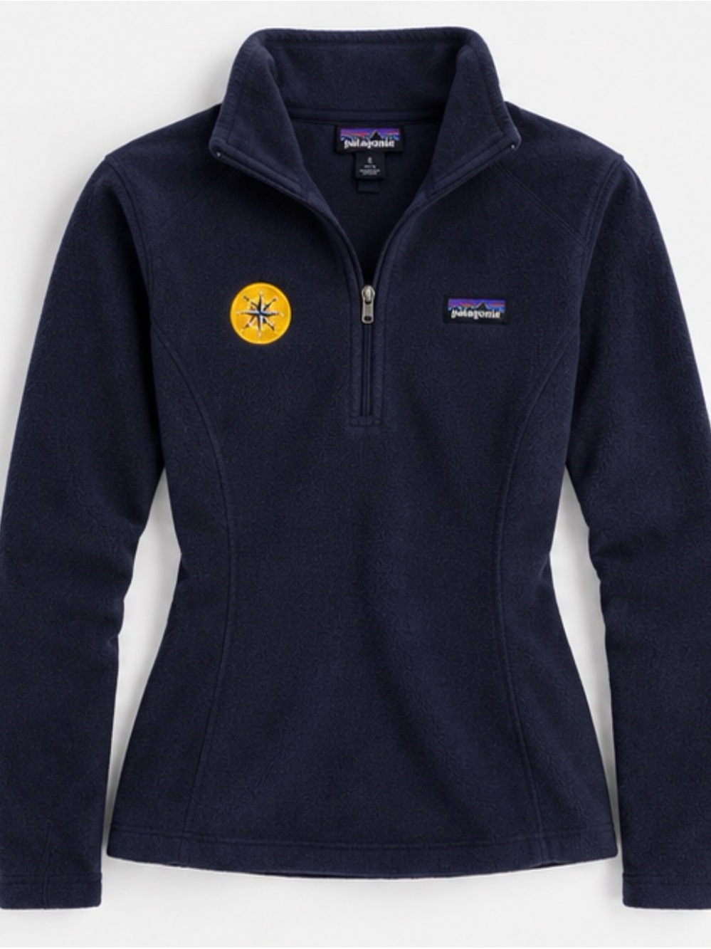 Patagonia Women’s Micro D 1/4-Zip Fleece Pullover Navy Small